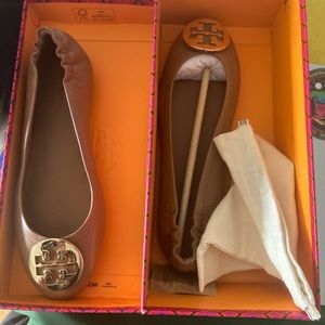 Tory Burch Tan 8.5 Ballet Flats